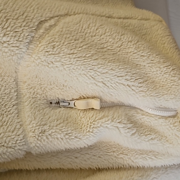 Fuzzy Jacket with Operational Zippers - Picture 3 of 9